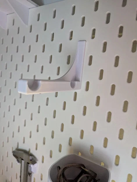 Giá đỡ băng keo cho bảng SKADIS (cần ống 16mm) - Image 4