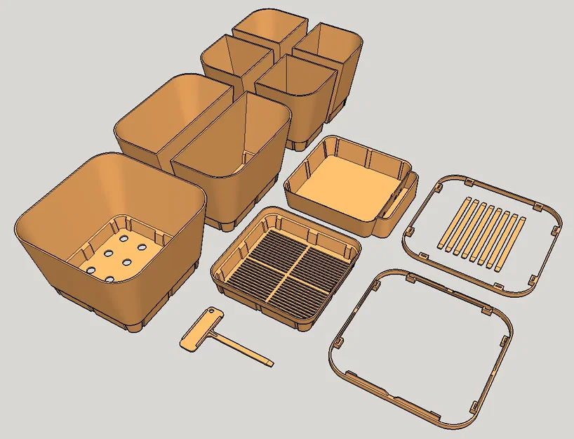 Vườn nhà đa năng (Modular home garden) - Image 1