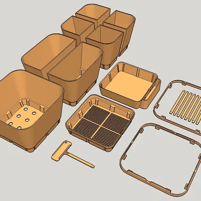 Vườn nhà đa năng (Modular home garden)