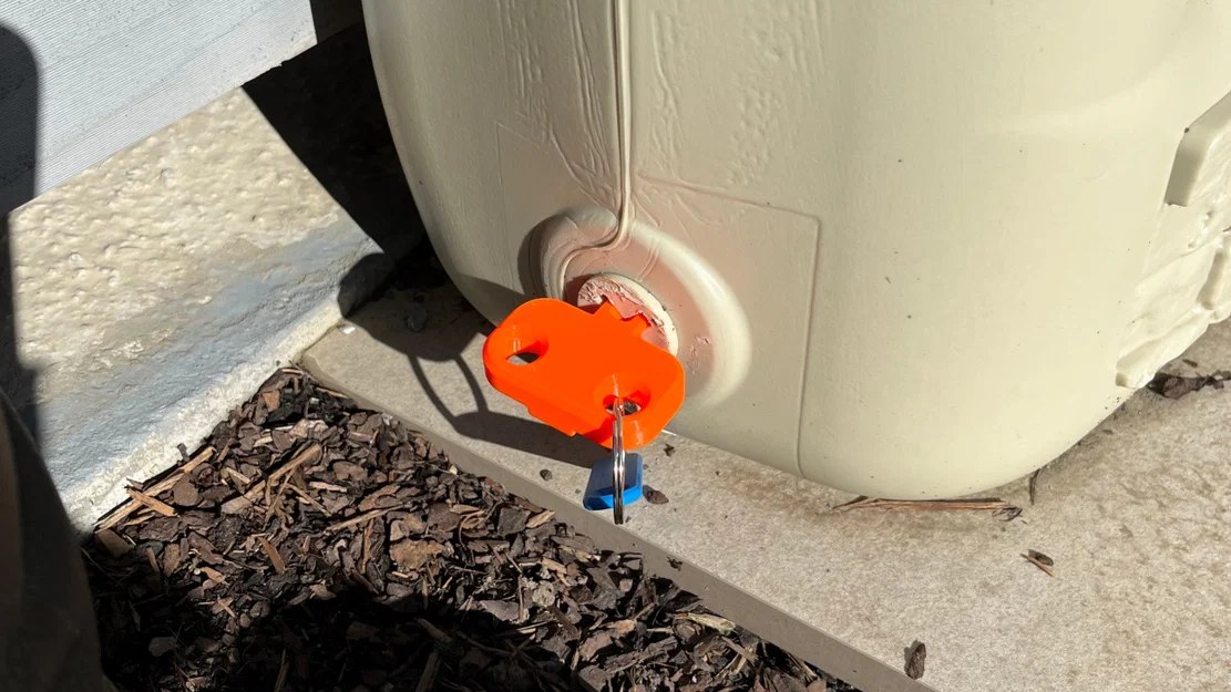 Chìa khóa mở van xả thùng chứa nước mưa (Regenwassertankschlüssel) - Image 1