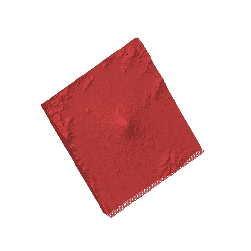 Mô hình địa hình 3D núi Phú Sĩ (Mount Fuji) chi tiết cao - Image 2