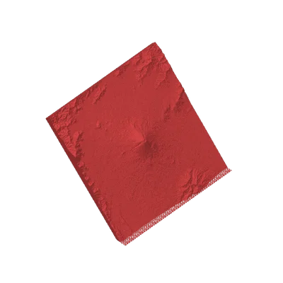 Mô hình địa hình 3D núi Phú Sĩ (Mount Fuji) chi tiết cao