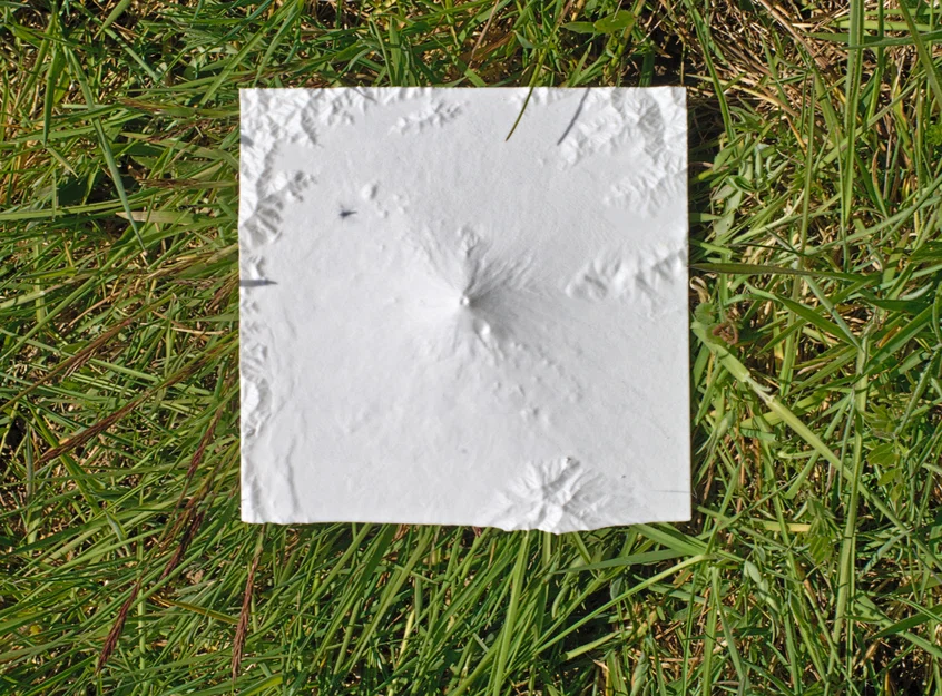 Mô hình địa hình 3D núi Phú Sĩ (Mount Fuji) chi tiết cao - Image 3