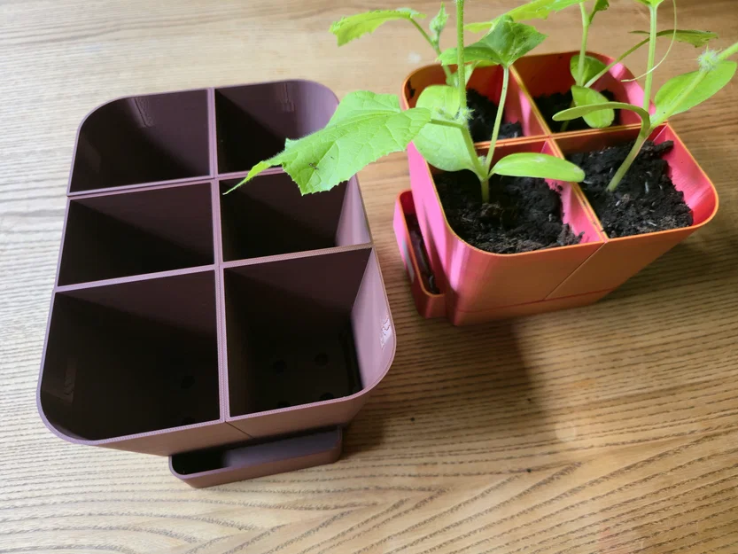 Hệ thống vườn mô-đun – Bản mở rộng 6 chậu - Image 7