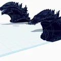 Đầu BETA cho mô hình Godzilla H.S.Figuarts - Thumbnail 1