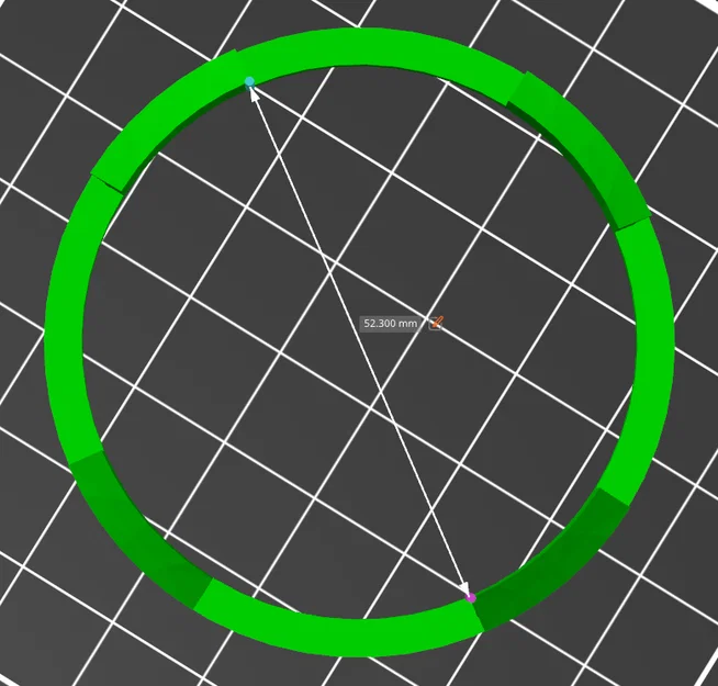 Adapter nắp chụp mâm xe 53mm - 60mm - Image 3