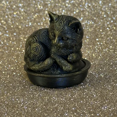 Mô hình chú mèo nằm trong tách (Cup Cat) in 3D siêu đáng yêu