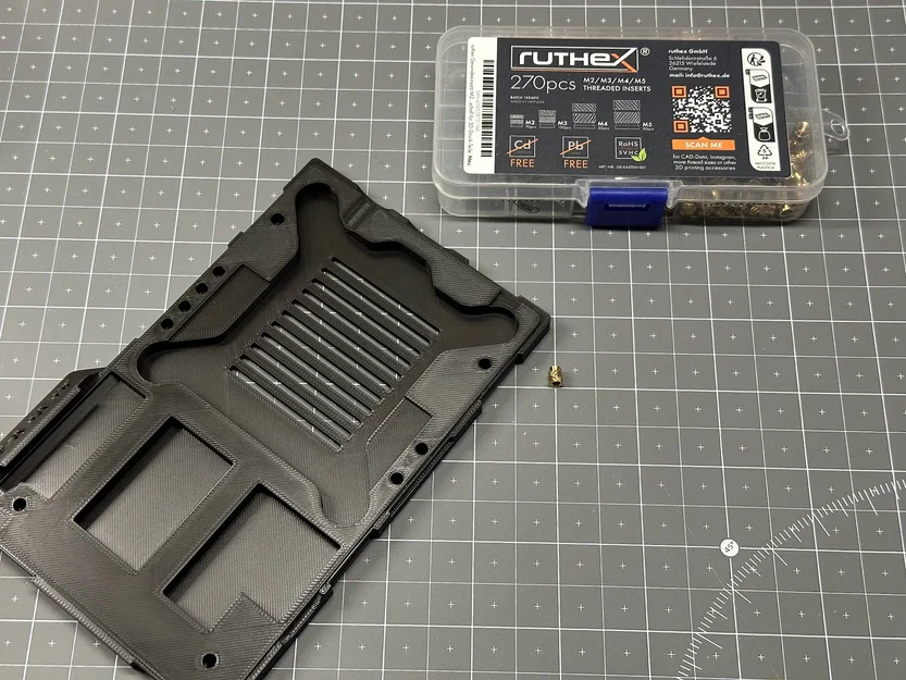 Vỏ case Atorch DL24: Nâng cấp khe thông gió và ren cấy 4mm - Image 1