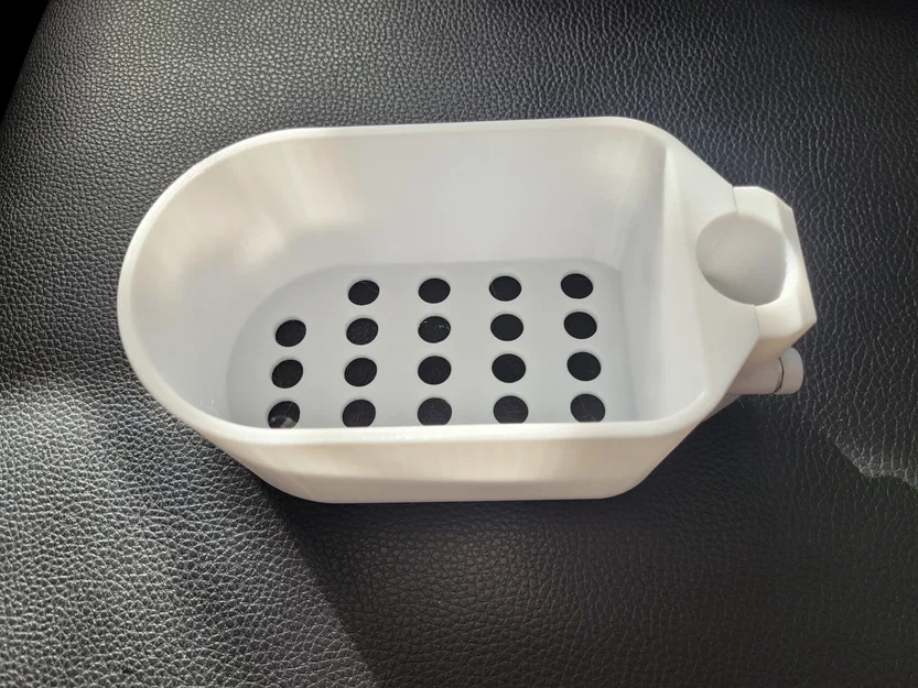 Khay Đựng Đồ Nhà Tắm Gắn Thanh Trượt 25mm Tiện Dụng - Image 1