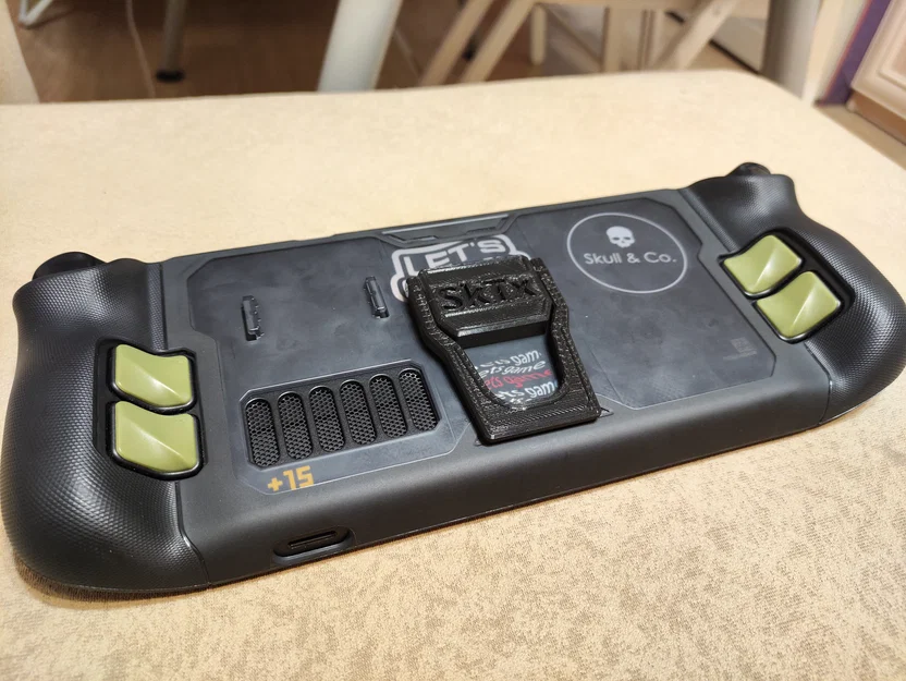 Chân đế tùy chỉnh cho ốp JSAUX Steam Deck (Thiết kế bởi SkTx) - Image 1