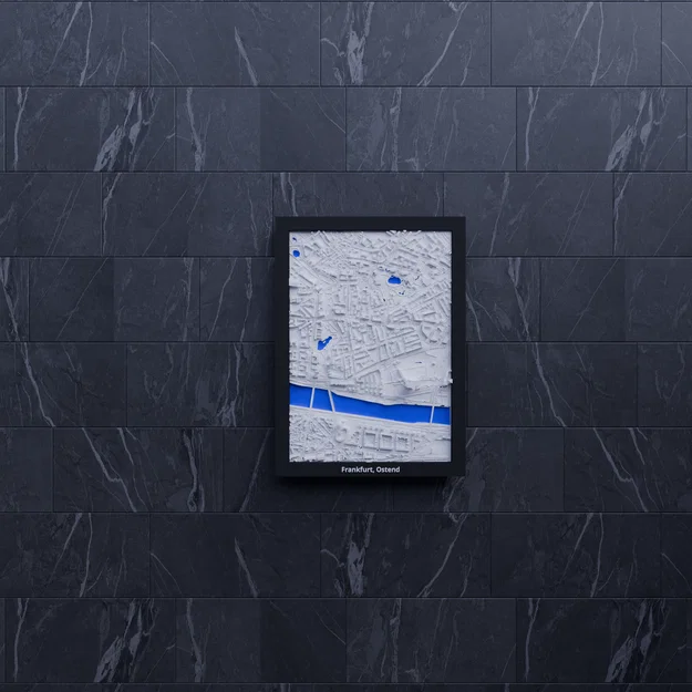 Frankfurt, Ostend, Đức - Mô hình thu nhỏ 3D - Image 8