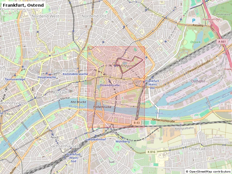 Frankfurt, Ostend, Đức - Mô hình thu nhỏ 3D - Image 9