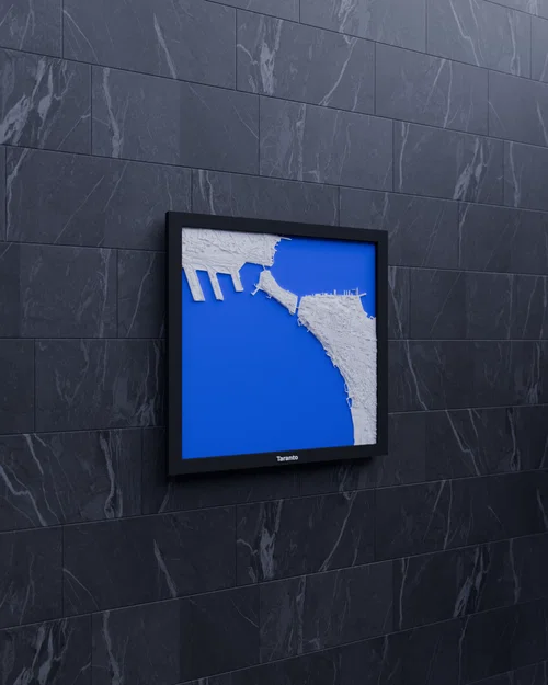 Taranto, Ý - Mô hình địa hình 3D thu nhỏ - Image 4