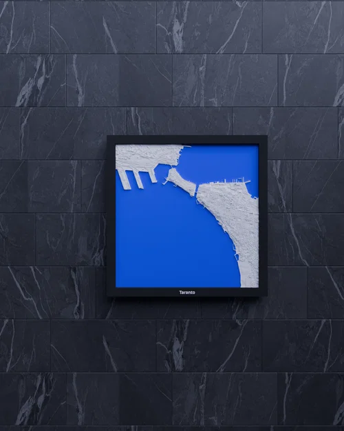 Taranto, Ý - Mô hình địa hình 3D thu nhỏ - Image 6