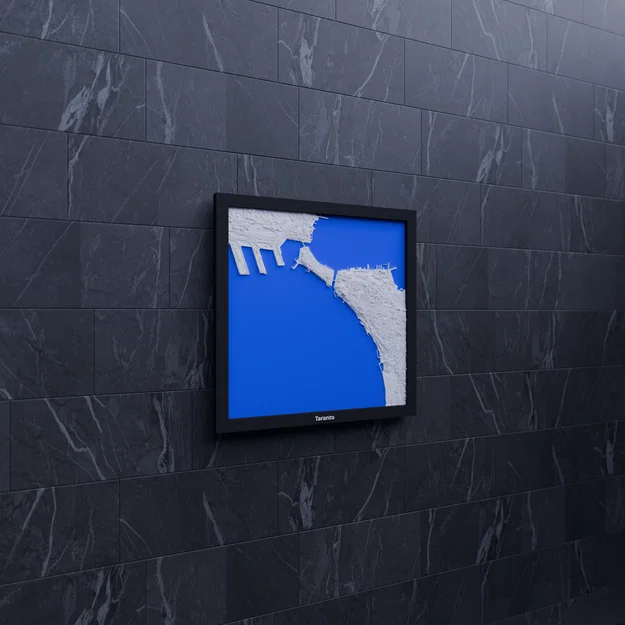 Taranto, Ý - Mô hình địa hình 3D thu nhỏ - Image 7