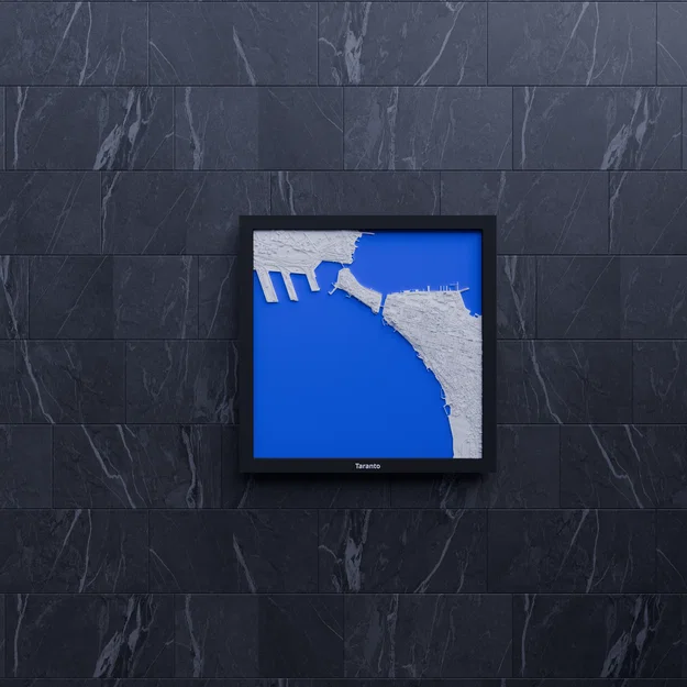 Taranto, Ý - Mô hình địa hình 3D thu nhỏ - Image 8