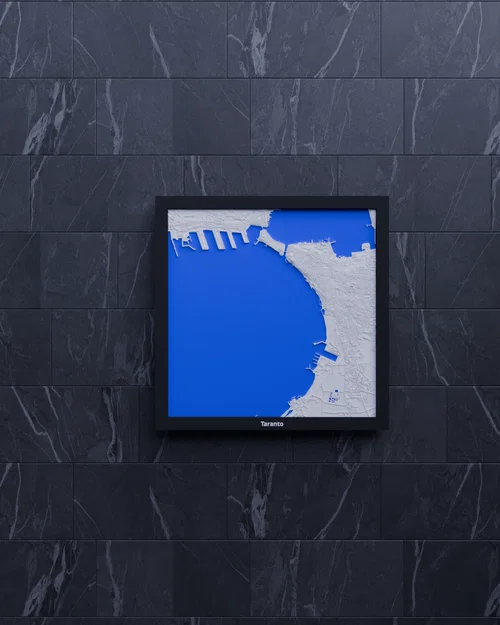 Taranto, Ý - Mô hình địa hình 3D thu nhỏ - Image 6