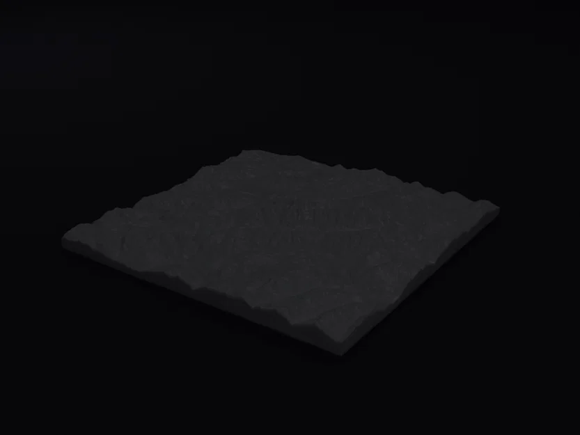 Mô hình địa hình 3D đỉnh núi Mont Blanc (Tỷ lệ 1:350 000) - Image 5