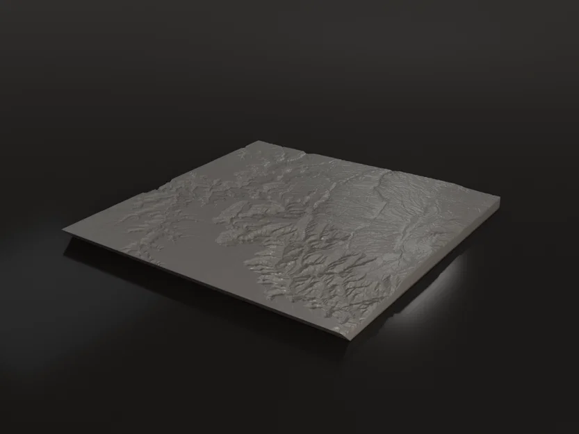 Mô hình địa hình 3D Grand Canyon chi tiết sắc nét - Image 5