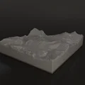 Mô hình địa hình 3D dãy núi Gornergrat (tỷ lệ 1:52 000) - Thumbnail 5