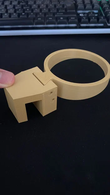 Giá Đỡ Bình Lắc Protein Gắn Bàn (78mm) – Tiện Lợi Cho Bàn Làm Việc - Image 3