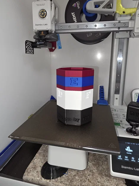 Ống Cắm Bút Lục Giác Tùy Chỉnh - Image 2