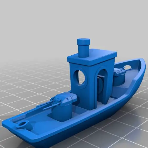 Mô hình tàu chiến Benchy Destroyer độc đáo để thử nghiệm máy in 3D - Image 1