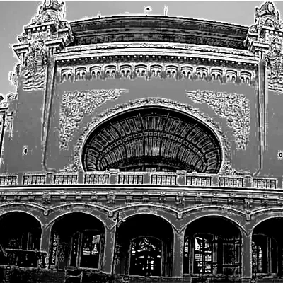 Mô hình kiến trúc Sòng bạc Constanța (Constanța Casino)