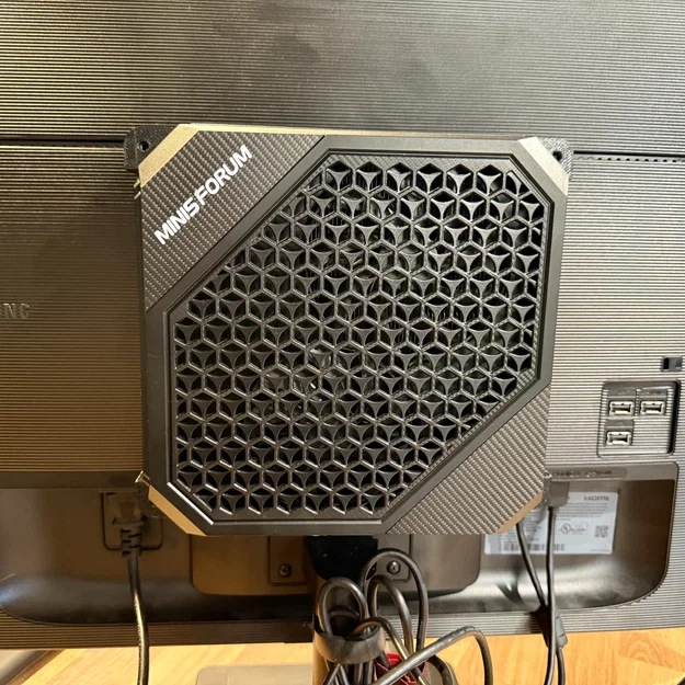 Giá treo VESA cho Minisforum HX99G mini PC gắn màn hình hoặc tay đỡ - Image 7