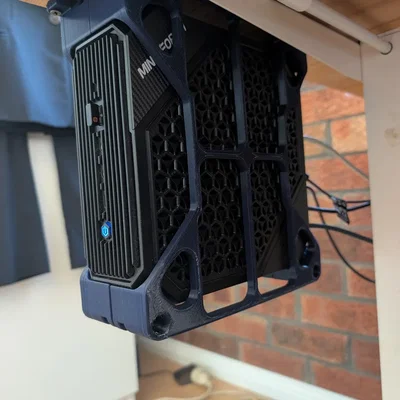 Giá treo dưới gầm bàn cho Minisforum HX99G