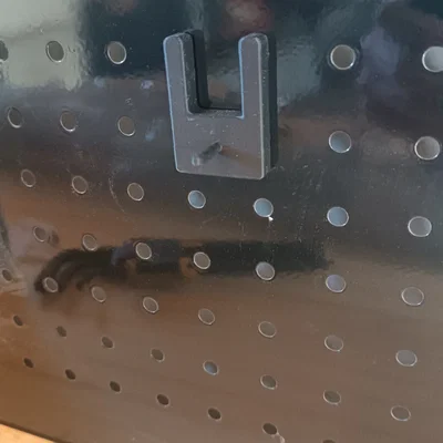 Móc treo bộ lục giác (Allen Key Holder) gọn gàng cho bảng đục lỗ