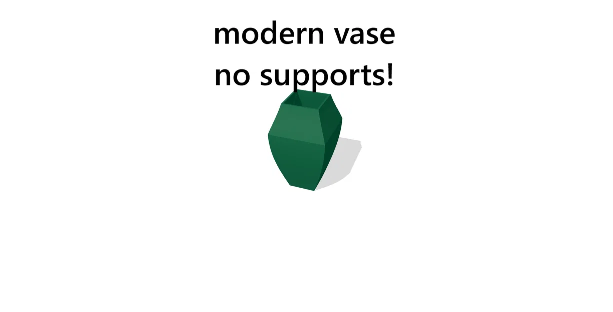 Bình hoa hình học Low-Poly (Low-Poly Geometric Classic Vase) in 3D - Image 1