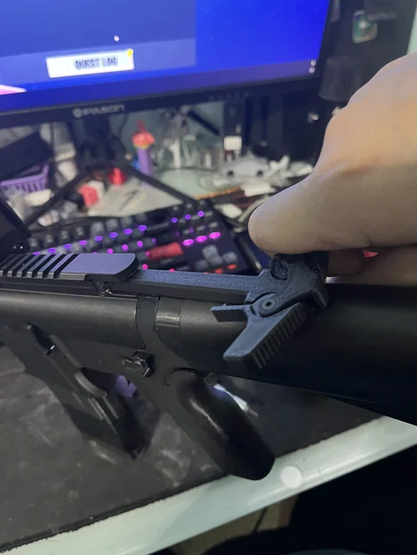 Tay kéo lên đạn 2 chiều Radial Lazard cho Airsoft MWS - Image 2