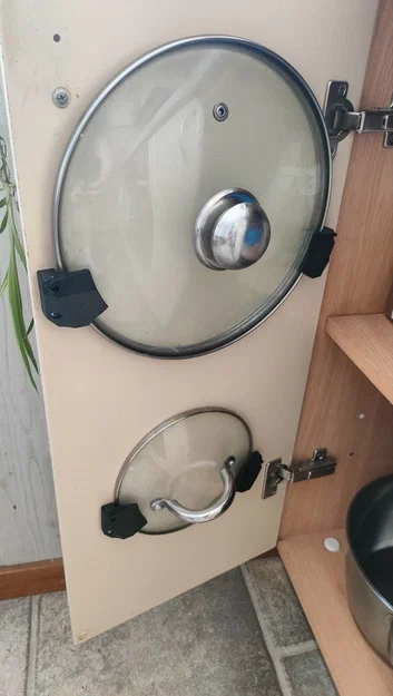 Bộ giá treo nắp nồi tiện lợi - Image 1