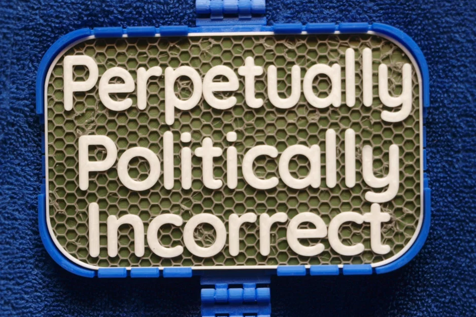 Biển báo Politically Incorrect - Image 1