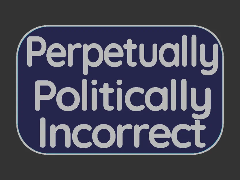 Biển báo Politically Incorrect - Image 2