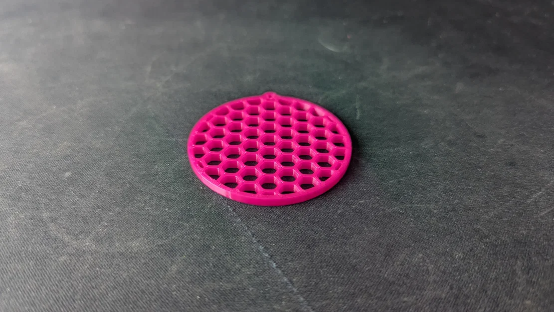 Mẫu hoa tai lục giác (Hexagon earrings) in 3D tinh tế thời trang - Image 2