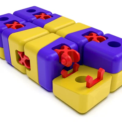 Infinity Cube: Đồ Chơi Xả Stress Thông Minh Bằng In 3D