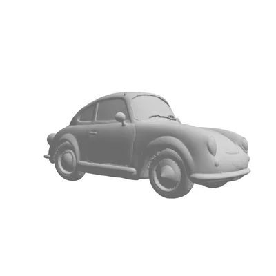 Mô hình Porsche 911 phong cách Chibi