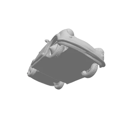 Mô hình Porsche 911 phong cách Chibi