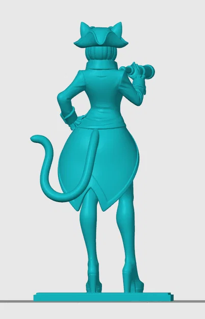 Mô hình nhân vật anime cô nàng mèo hải tặc 23 - Image 2