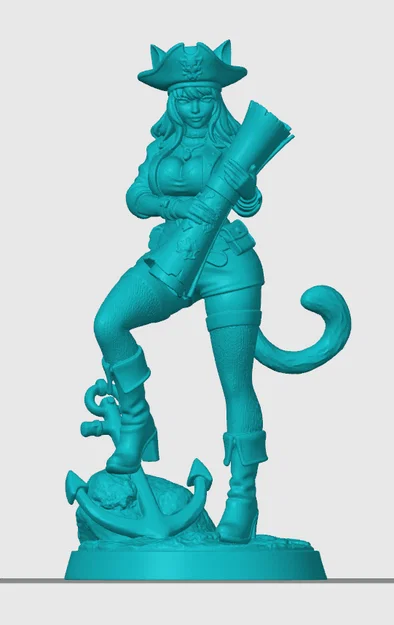 Mô hình Anime cat-girl phiên bản 24 - Image 1