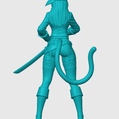 Mô hình nhân vật anime cô gái mèo 25