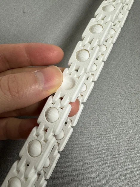 27 Bead Flexi Fidget Mala v3 - In 3D Liền Khối (Print in Place) - Image 3
