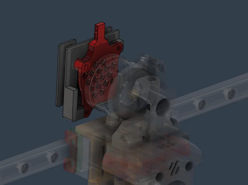 Đế gắn PCB Toolhead cho dòng K1 (DB8 3/3) - Image 1