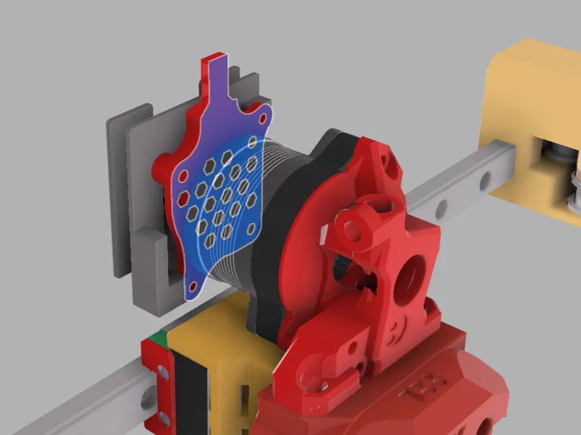 Đế gắn PCB Toolhead cho dòng K1 (DB8 3/3) - Image 2