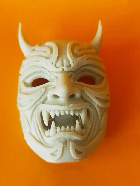 Mặt nạ quỷ Oni / Yokai - Phụ kiện Cosplay phong cách Kabuki - Image 1