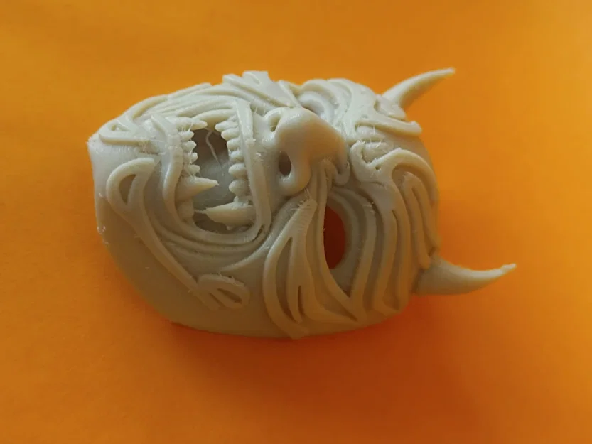 Mặt nạ quỷ Oni / Yokai - Phụ kiện Cosplay phong cách Kabuki - Image 2