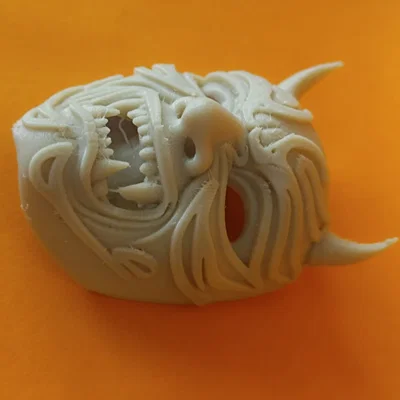 Mặt nạ quỷ Oni / Yokai - Phụ kiện Cosplay phong cách Kabuki