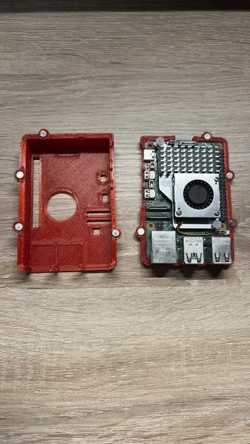 Vỏ bảo vệ Raspberry Pi 5: Thiết kế thông minh, cố định bằng nam châm - Image 3